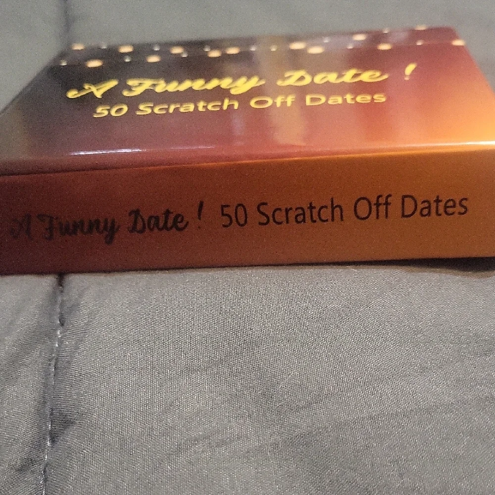 Game 50 Scratch Off Dates Cards